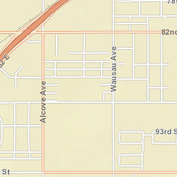 Alcove Avenue Lubbock TX 79424 Street Map