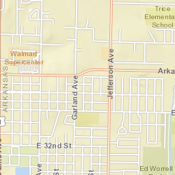 1205 E 35th St Texarkana AR 71854 Street Map