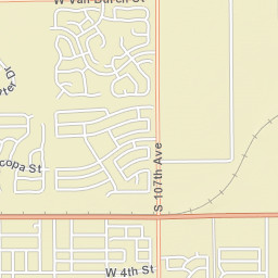 495 South 107th Avenue, Tolleson, AZ  Street Map