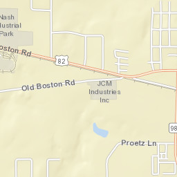 West New Boston Road Nash TX Street Map