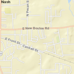 201-299 Victory Street, Nash, TX Street Map