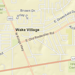 400-436 Whipoorwill Dr, Wake Village, TX Street Map