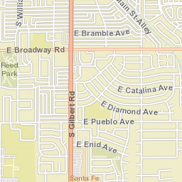 615-699 S 24th St Mesa AZ 85204 Street Map