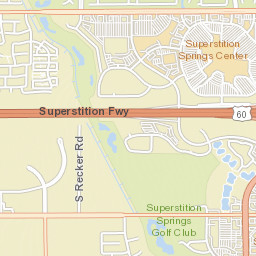 6200-6216 East Superstition Springs Boulevard, Mesa, AZ 85206 Street Map