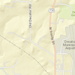 3092 North Trinity Street, Decatur, TX  Street Map