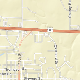 2200-2212 Overland Dr, Bridgeport, TX Street Map