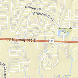 Magnolia Boulevard, Aubrey, TX 76227, USA Street Map