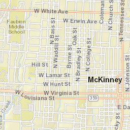 600-606 South Parker Street, McKinney, TX Street Map