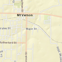 Kaufman Street, Mount Vernon, TX 75457 Street Map