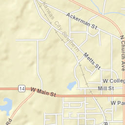 401-429 N Railroad Ave Louisville MS Street Map