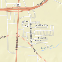 101-135 Industrial Drive West, Sulphur Springs Street Map