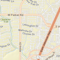 Brassington Lane, Plano, TX 75075, USA Street Map