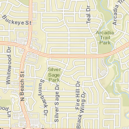 7783 Navajo Court, Fort Worth, TX 76137 Street Map