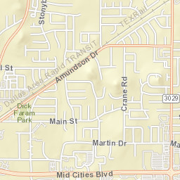 9113-9117 High Oaks Drive, North Richland Hills, TX Street Map