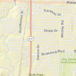 5800-5804 Haney Drive Watauga TX Street Map