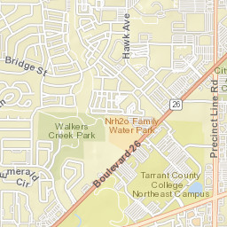 8637 Bridge Street, North Richland Hills, TX  Street Map