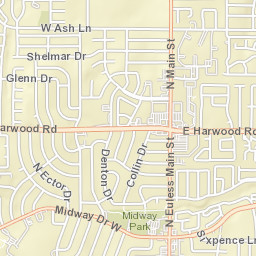 900-902 Denton Drive, Euless, TX 76039 Street Map