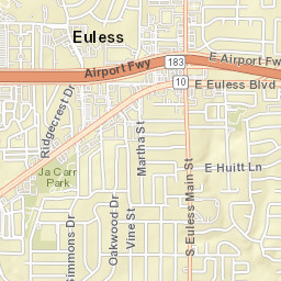 451-499 Dunaway Drive, Euless, TX Street Map