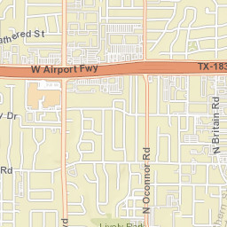 2299 N MacArthur Blvd, Irving, TX Street Map