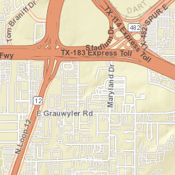 1601-1899 Voirin Road, Irving, TX 75061 Street Map