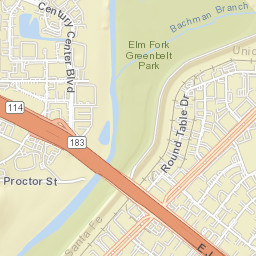 1053-1063 Regal Row Dallas TX Street Map