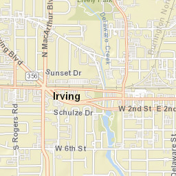601-661 West Irving Boulevard, Irving, TX Street Map