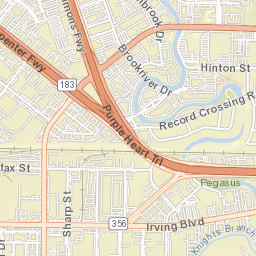 1607 West Mockingbird Lane, Dallas, TX Street Map
