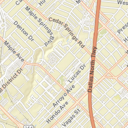 4500 Harry Hines Boulevard, Dallas, TX  Street Map