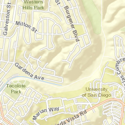 5935-5961 Marian Way, San Diego, CA 92110, USA Street Map