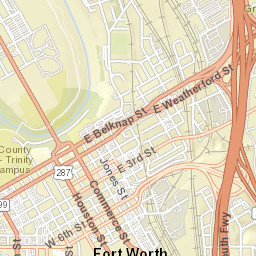 141-183 U.S. 287 Business Fort Worth TX Street Map