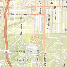 3755 Park Blvd, San Diego, CA 92103, USA Street Map