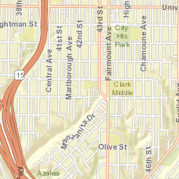 2931 Marlborough Ave, San Diego, CA 92105, USA Street Map