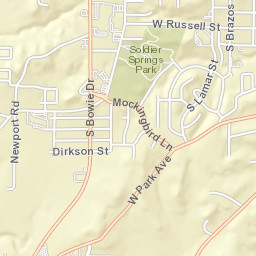 2095 Newport Road, Weatherford, TX Street Map