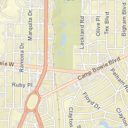 7601-7717 Slocum Avenue, Fort Worth, TX Street Map