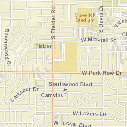 1900-1902 Alan-A-Dale Road, Arlington, TX Street Map