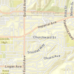 4985 Holly Dr, San Diego, CA 92113, USA Street Map