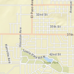 Towle Park Road North, Snyder, TX 79549, USA Street Map