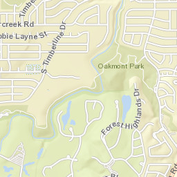 6833 Savannah Lane, Fort Worth, TX Street Map