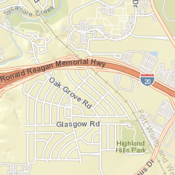 5676-5698 Campus Drive, Fort Worth, TX Street Map