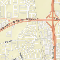1161 N Burleson Blvd, Burleson, TX 76028 Street Map