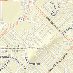 897 Copperfield Drive, Burleson, TX 76028 Street Map