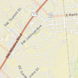 124 Northwest Summercrest Boulevard, Burleson, TX Street Map