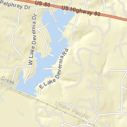 1100-1352 U.S. 80, Longview, TX 75604, USA Street Map