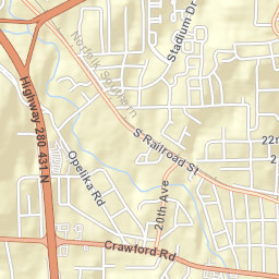 2020 U.S. 280 Phenix City AL 36870 Street Map