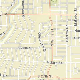 2509-2517 Hollis Drive Abilene TX 79605 Street Map