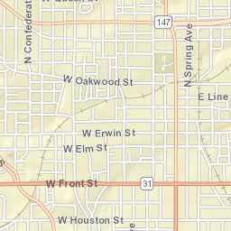 414-488 South Palace Avenue Tyler TX Street Map