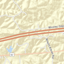 3400-3490 Mount Alban Road, Vicksburg, MS  Street Map