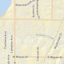 3621 Newman Ave Jackson MS 39206 Street Map