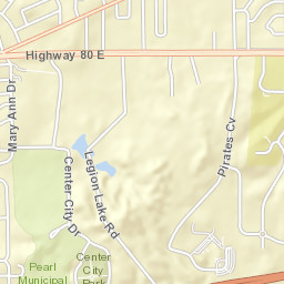 857-1079 Center City Dr Pearl MS Street Map