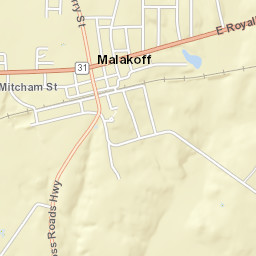 214 Terry Street Malakoff TX 75148 Street Map